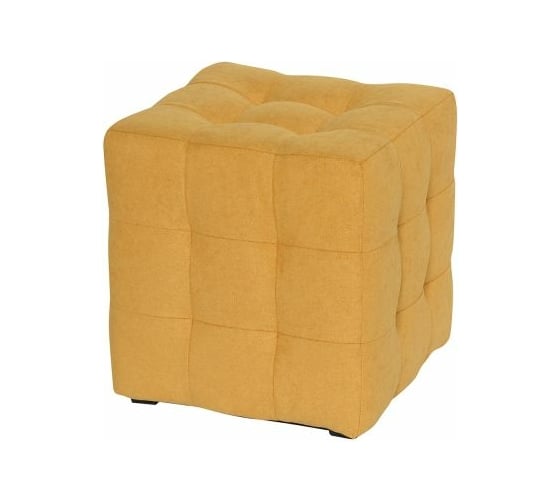 Пуф DreamBag Лотос Желтый велюр 13229