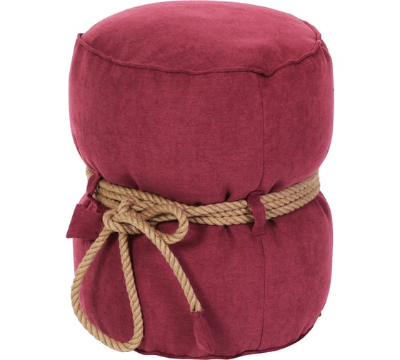 Пуф DreamBag Кнехт бордовый 1023801 1
