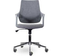 Кресло UTFC М-804 Ситро/Citro greyPL хром Ср QH21-1325 серое ИКСитро09