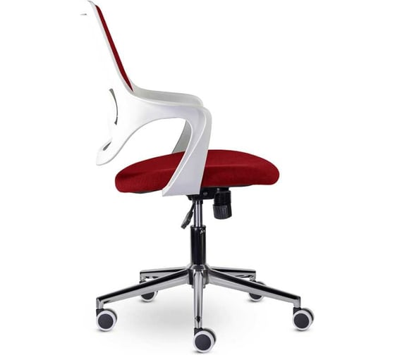 Кресло UTFC М-804 Ситро/Citro whitePL хром Ср QH21-1320 красное ИКСитро06