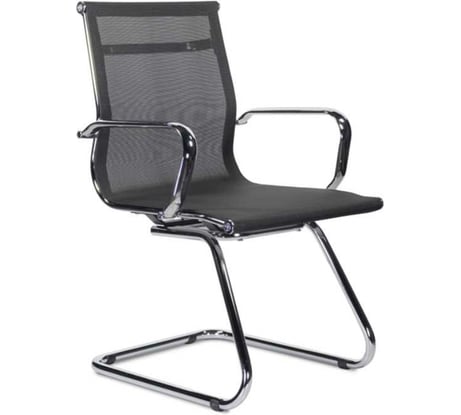 Кресло UTFC СН-300 Кайман Н/п хром СК11 черное КайманНп02