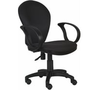 Кресло RIVA Chair RCH 687 черный пластик/серая ткань JP-15-1 УЧ-00000423