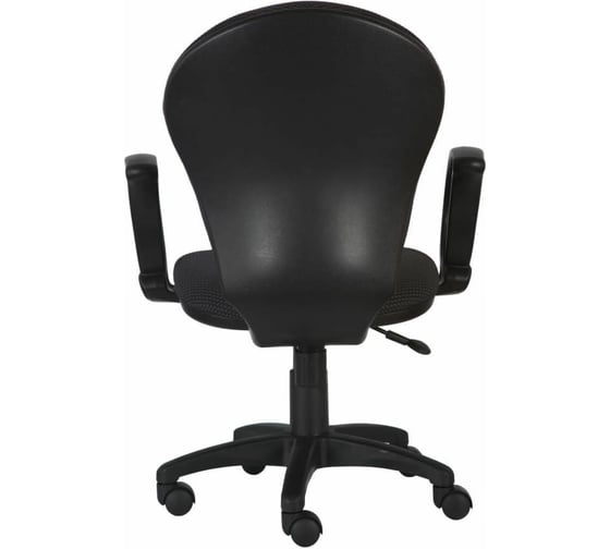 Кресло RIVA Chair RCH 687 черный пластик/серая ткань JP-15-1 УЧ-00000423