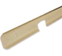 Угловая планка для столешниц Скиф, Союз, Кедр ООО ДЕКОПЛИНТ R8, 38 мм, черный 1667