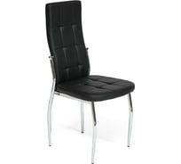 Стул Tetchair ELFO mod.35 металл/экокожа, 45x53x100x47 см, 4 шт хром/черный 11418