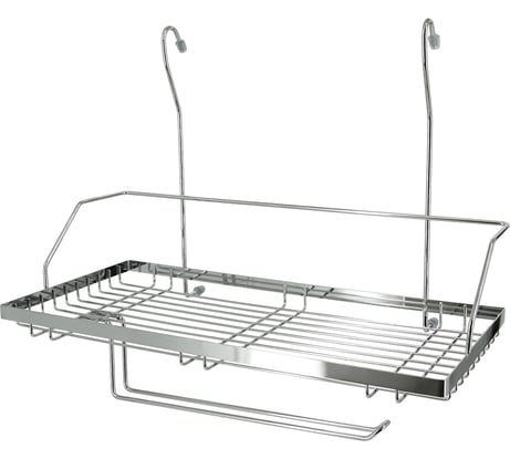 Прямоугольная полка на рейлинг с держателем для бумажных полотенец Pomi d'Oro P280034 Railing