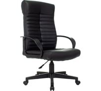 Кресло для руководителя easy chair 509 tpu черное экокожа металл