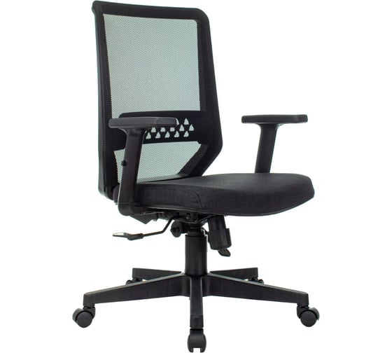 Кресло для руководителя Easy Chair 663 ТC черное сетка/ткань, пластик 1598594