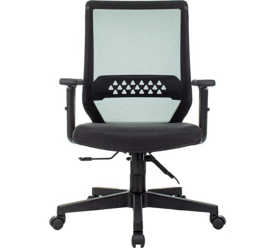 Кресло для руководителя Easy Chair 663 ТC черное сетка/ткань, пластик 1598594