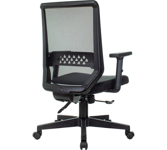 Кресло для руководителя Easy Chair 663 ТC черное сетка/ткань, пластик 1598594