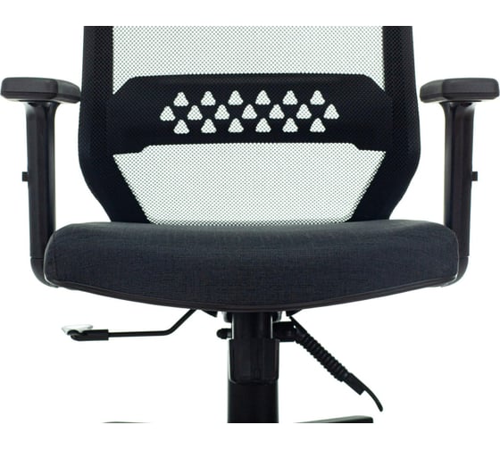 Кресло для руководителя Easy Chair 663 ТC черное сетка/ткань, пластик 1598594
