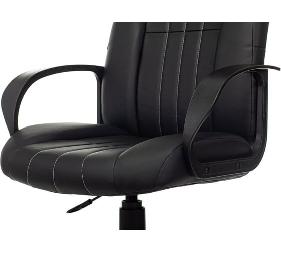 Кресло для руководителя Easy Chair 658 PU черное экокожа, пластик 1598591