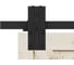 Комплект фурнитуры Valcomp YMIR на 1 дверь Roc Design, полные колесики, черный 219-335 8