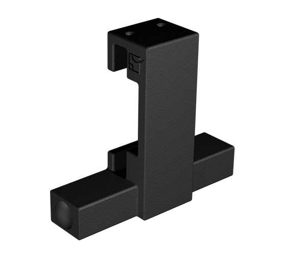 Комплект фурнитуры Valcomp YMIR на 1 дверь Roc design, полные колесики, черный матовый 219-325