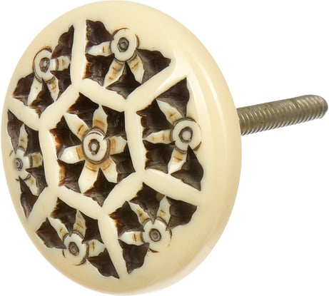 Ручка для мебели Blumen Haus Слоновая кость цвет бежевый 66292