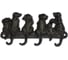 Декоративная вешалка BlumenHaus Щенята 4 крючка 21x10.5x2 см 66028 1