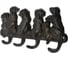 Декоративная вешалка BlumenHaus Щенята 4 крючка 21x10.5x2 см 66028 3