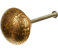 Латунная ручка для мебели Blumen Haus Восток цвет золотой /300/6 66303