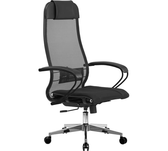 Кресло МЕТТА 1 подлокотник 100, основание 004, черный z309894871 1