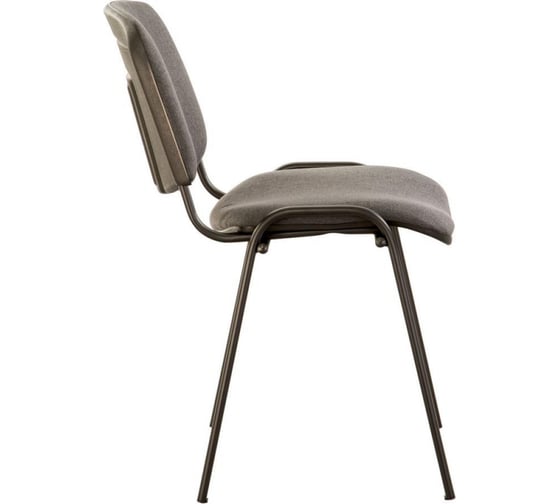 Стул Easy Chair UA ISO WIN ИЗО черный, ткань серая С-38 1332051