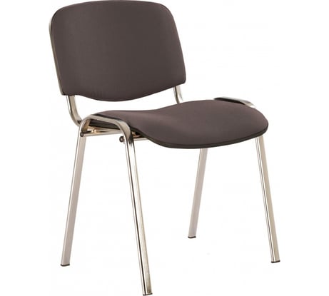 Стул ООО Комус UA Rio ИЗО серая ткань C-38, каркас хром 1162161