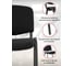 Стул UA_EChair Rio(ИЗО/ISO) черн, ткань черная С-11 EasyChair 1332050 4