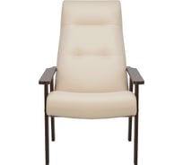Кресло Leset Retro, Орех, экокожа Polaris Beige 5830-0399