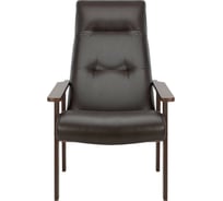 Кресло Leset Retro, Орех, экокожа Vegas Lite Amber 5830-0405