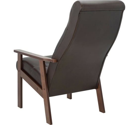Кресло Leset Retro, Орех, экокожа Vegas Lite Amber 5830-0405