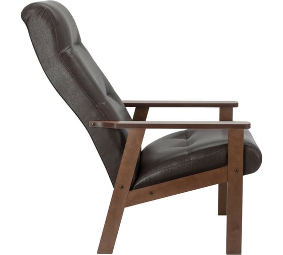 Кресло Leset Retro, Орех, экокожа Vegas Lite Amber 5830-0405