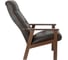 Кресло Leset Retro, Орех, экокожа Vegas Lite Amber 5830-0405 5