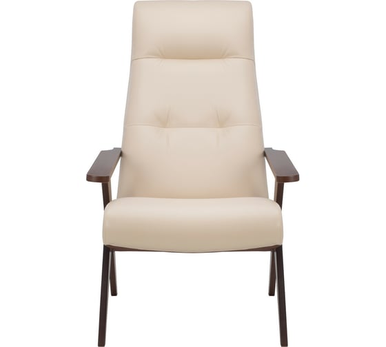 Кресло Leset Tinto релакс, Орех, экокожа Polaris Beige 5833-0696
