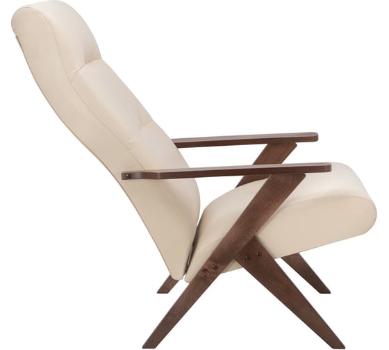 Кресло Leset Tinto релакс, Орех, экокожа Polaris Beige 5833-0696