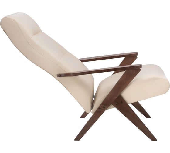 Кресло Leset Tinto релакс, Орех, экокожа Polaris Beige 5833-0696