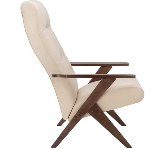 Кресло Leset Tinto релакс, Орех, экокожа Polaris Beige 5833-0696