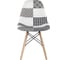 Стул Стул Груп EAMES пэчворк, черный/белый Y808 bw 4