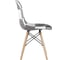 Стул Стул Груп EAMES пэчворк, черный/белый Y808 bw 5