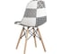Стул Стул Груп EAMES пэчворк, черный/белый Y808 bw 7