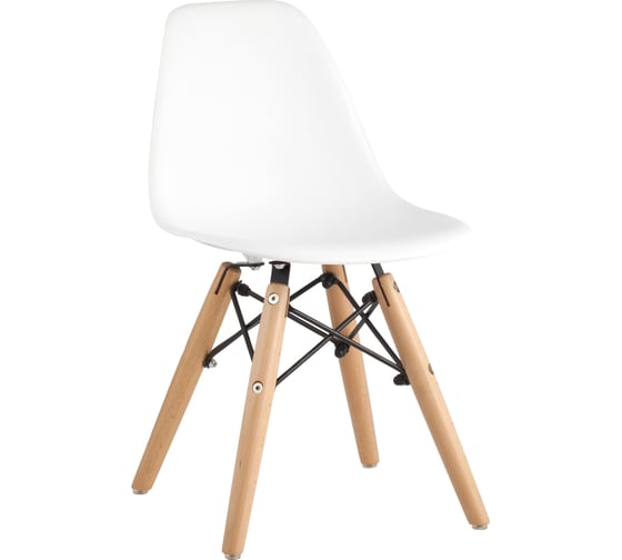 Стул Стул Груп EAMES SMALL, белый, деревянные ножки 8056S WHITE 1
