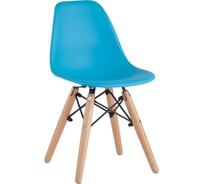Стул Стул Груп EAMES SMALL, голубой, деревянные ножки 8056S BLUE