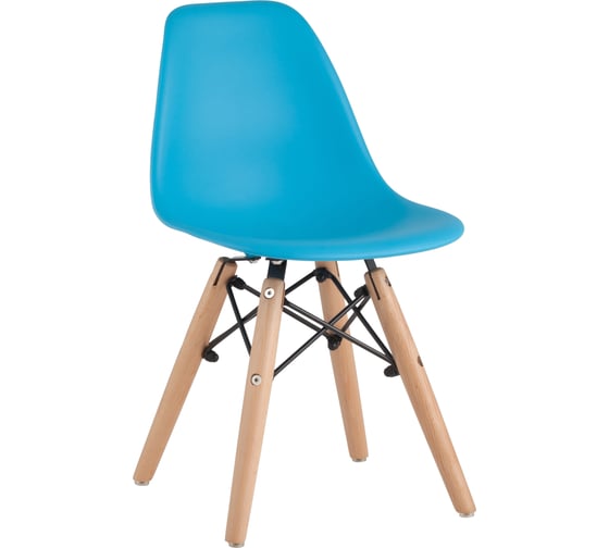 Стул Стул Груп EAMES SMALL, голубой, деревянные ножки 8056S BLUE 1