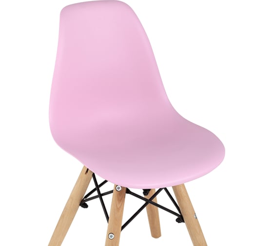 Стул Стул Груп EAMES SMALL, розовый, деревянные ножки 8056S PINK