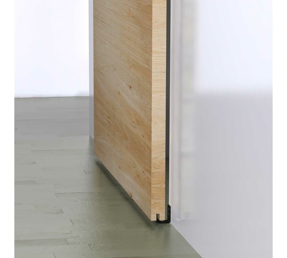 Нижний металлический проводник Valcomp DESIGN LINE крепление к стене, черный 216-100