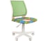 Детское компьютерное кресло CHAIRMAN Kids 112 white ткань котики 00-07110393 1