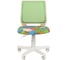 Детское компьютерное кресло CHAIRMAN Kids 112 white ткань котики 00-07110393 2