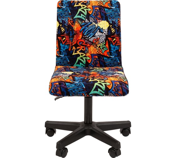 Детское компьютерное кресло CHAIRMAN Kids 109 black ткань CRAZ 00-07110402