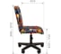 Детское компьютерное кресло CHAIRMAN Kids 109 black ткань CRAZ 00-07110402 6
