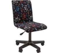 Детское компьютерное кресло CHAIRMAN Kids 109 black ткань GAME 00-07110404
