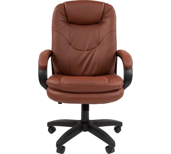 Компьютерное кресло CHAIRMAN 668LT new экокожа, коричневый 00-07114865