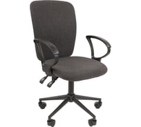 Компьютерное кресло CHAIRMAN 9801 Black ткань, серый 00-07111817